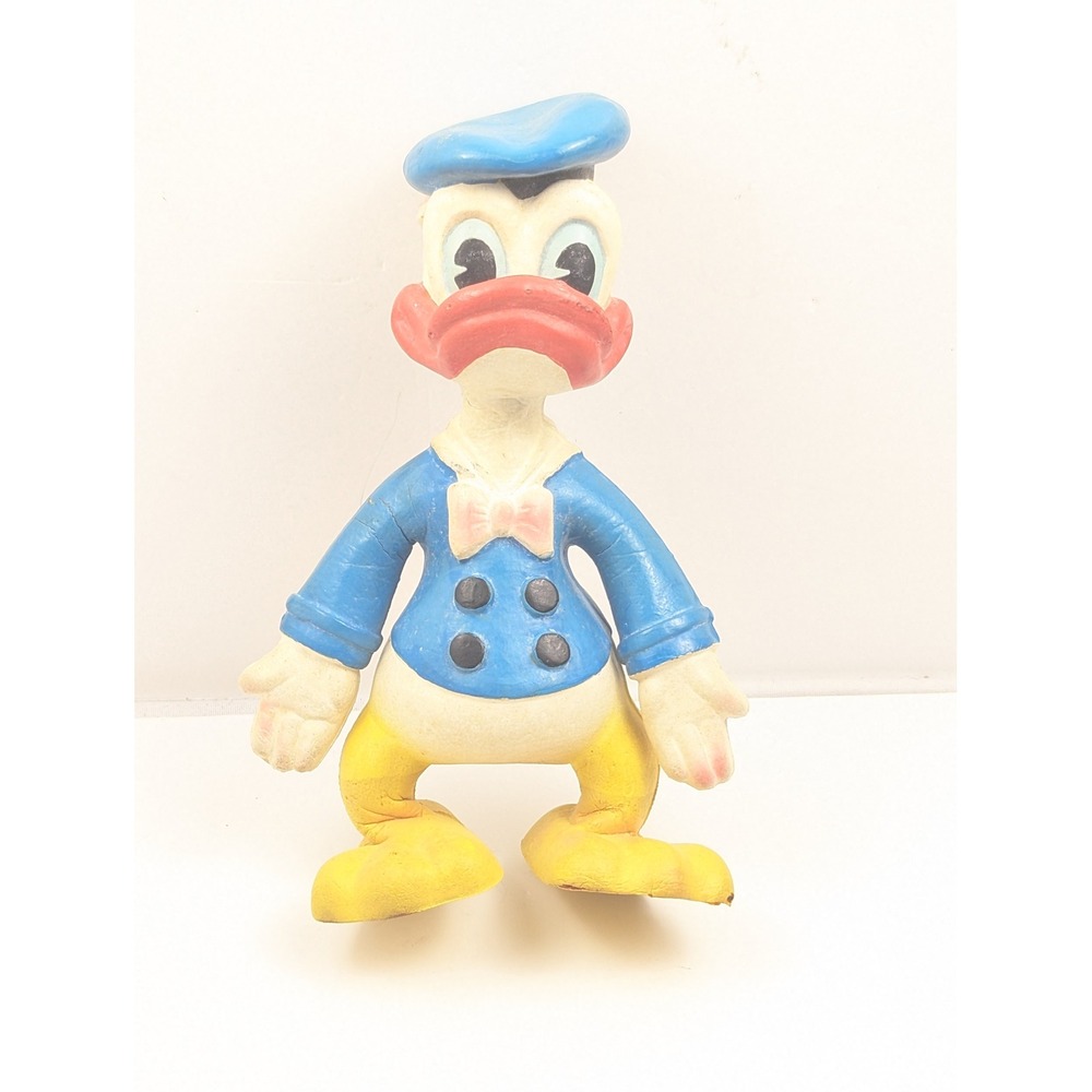 Vintage Donald Duck Figurine Statue‎ Disney Character Made In Malaysia
